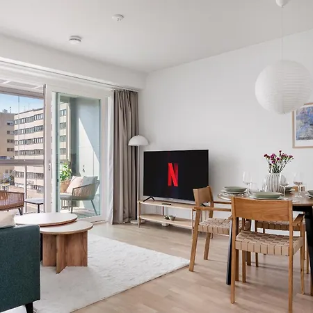 Appartement Sauna, Balcony, Wifi, Trainstation, Mall Of Tripla *