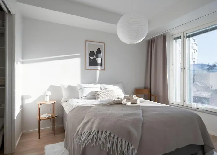 Apartamento Sauna, Balcony, Wifi, Trainstation, Mall Of Tripla Helsínquia